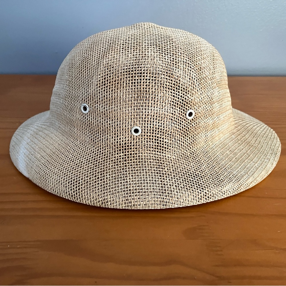 Vintage Straw Safari Hat
